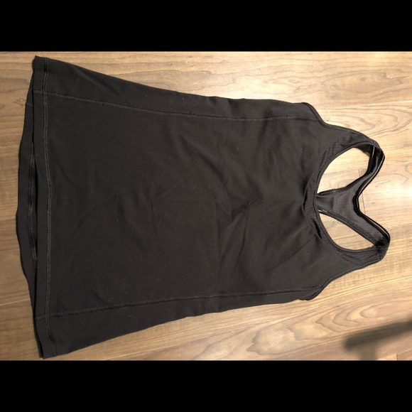 Lululemon deep breath tank black size 6 - Picture 5 of 7